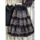 Miss Point Point Garden Embroidered 6-Tier Skirt(Reservation/3 Colours/Full Payment Without Shipping)